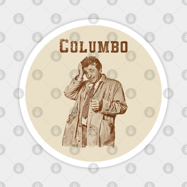 Columbo - Vintage art Magnet by NMAX HERU